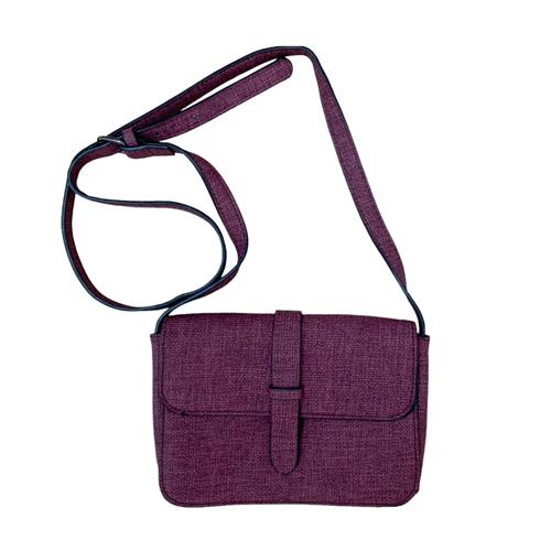 Mandoline - Clutch - Canvas/Riempje - Rood