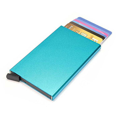 Figuretta - Creditcardhouder - Hardcase Blauw