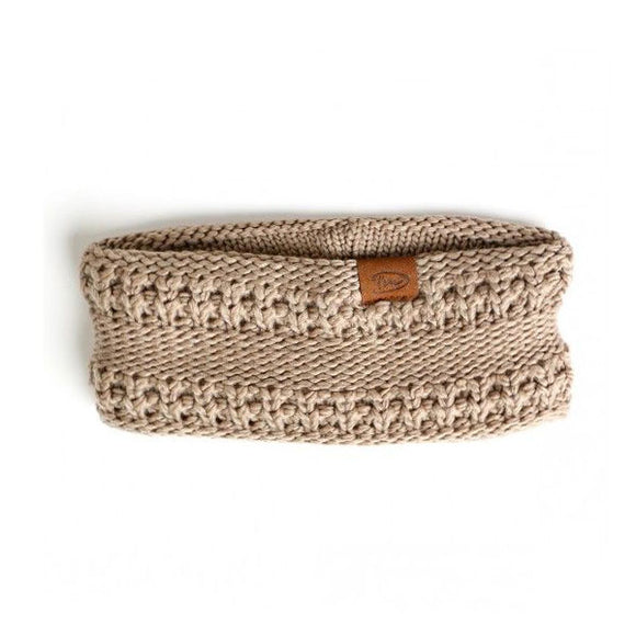 By Have a Pico - Haarband - Knitted Taupe