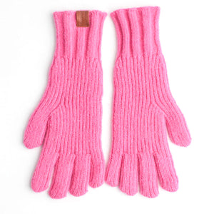 By Have a Pico - Handschoen - Knitted roze