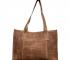 Wauw - Shopper - Croco print - Cognac